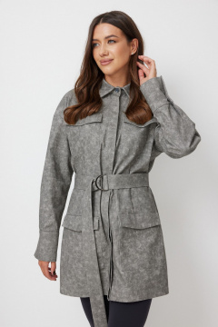 Платье T.N.D М237 серый - фото 2