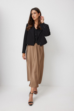 Юбка T.N.D М347/1 мокко - фото 4