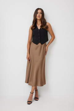 Юбка T.N.D М347/1 мокко - фото 3