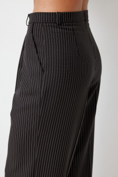 Брюки T.N.D М368 черный полоска - фото 3