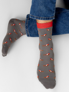 Носки Mark Formelle 017K-2939/24017K асфальт_рис.2939 - фото 2