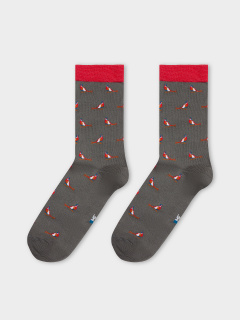 Носки Mark Formelle 017K-2939/24017K асфальт_рис.2939 - фото 5