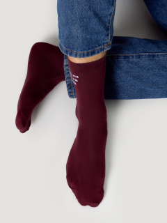 Носки Mark Formelle 017K-3026/24017K-1 бордовый_рис.3026 - фото 2
