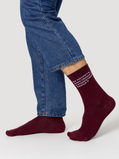 Носки Mark Formelle 017K-3026/24017K-1 бордовый_рис.3026 - фото 3