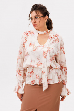 Блуза Anelli 1694 рябиновые_бусы - фото 3