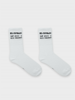 Носки Mark Formelle 217K-3051/24217K белый_рис.3051 - фото 5