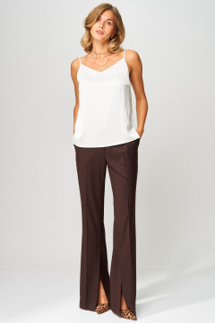 Топ Laikony L-037-3 молочный - фото 5