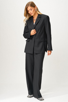 Брюки, жакет Laikony L-243 черный - фото 1