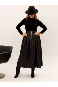 Юбка Liona Style 949 черный - фото 5