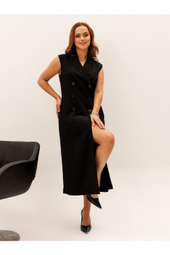 Платье Liona Style 952 черный - фото 1