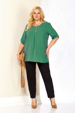 Блуза Shetti 4053 лесной - фото 5