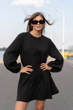 Платье SILVERSPICE S-5537 черный - фото 4