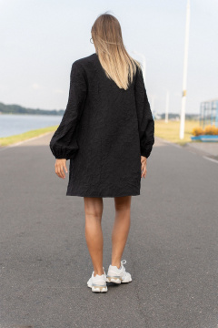 Платье SILVERSPICE S-5537 черный - фото 3