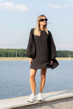 Платье SILVERSPICE S-5537 черный - фото 1