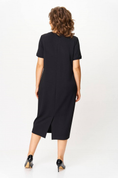 Жакет, платье Karina deLux M-1382 розовый/черный - фото 4