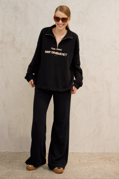 Брюки, кофта Lokka 1733 черный - фото 5