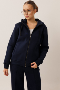 Костюм спортивный брюки худи больших размеров GO F3085/20-04 - фото 3