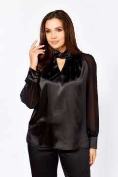 Блуза MALI 625-084 черный - фото 4