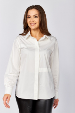 Блуза MALI 625-085 белый - фото 4