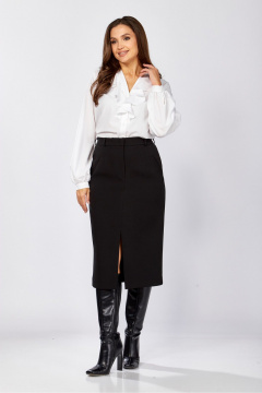 Юбка MALI 225-087 черный - фото 2