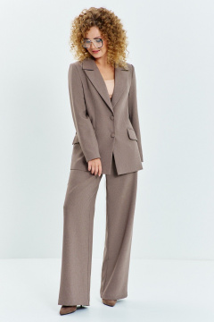 Брюки, жакет Euromoda 620 бежевый - фото 1