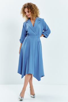 Платье Euromoda 619 голубой - фото 1