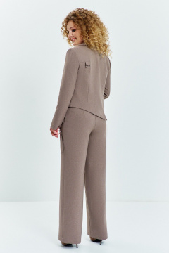 Баска, брюки, жакет Euromoda 631 бежевый - фото 4