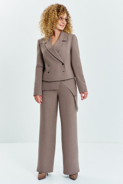 Баска, брюки, жакет Euromoda 631 бежевый - фото 2