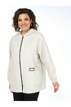 Жакет Пинск-Стиль 262 серо-бежевый - фото 4