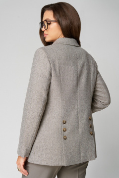 Брюки, жакет Мишель стиль 1316 оливковый - фото 5