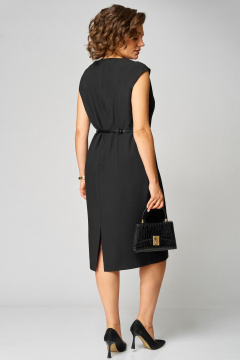 Жакет, платье Мишель стиль 1324 черно-белый - фото 5