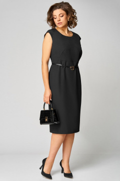 Жакет, платье Мишель стиль 1324 черно-белый - фото 4