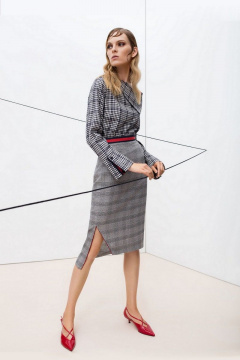 Юбка с талевыми вытачками и разрезом на заднем шве AG Green G301/8 - фото 4