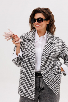 Жакет Anelli 1469 серый_туман - фото 4