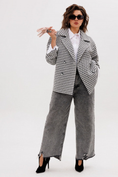 Жакет Anelli 1469 серый_туман - фото 3