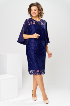 Платье Romanovich Style 1-2728 синий-1 - фото 3