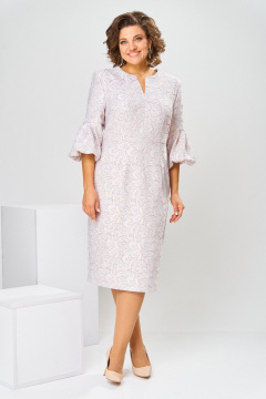 Платье Romanovich Style 1-2809 пудровый - фото 3