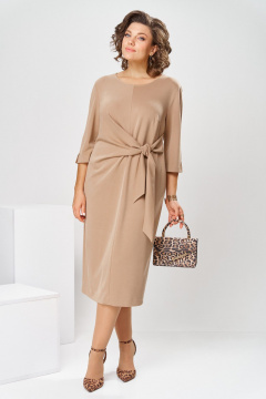 Платье Romanovich Style 1-2844 кэмел - фото 1