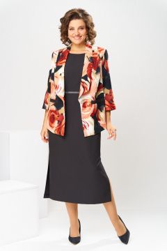 Жакет, платье Romanovich Style 3-2559 мультиколор - фото 2