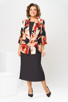 Жакет, платье Romanovich Style 3-2559 мультиколор - фото 1