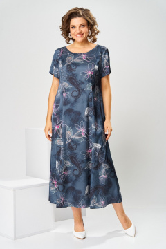 Жакет, платье Romanovich Style 3-2800Д белый/графит - фото 5