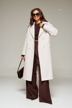 Пальто Beautiful&Free 7025 бежевый - фото 3