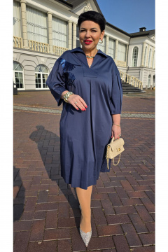 Платье Vittoria Queen 25373 темно-синий - фото 5