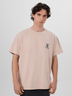 Футболка Mark Formelle 111928-1/25-ОБР5441П-0 бежевый_печать_Печать - фото 1