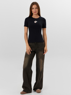 Футболка Mark Formelle 112995/25-38952П-5 черный_печать1_1_сл_на_пол - фото 3