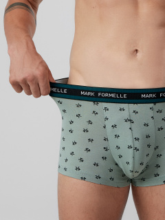 Трусы Mark Formelle 411124-3/25-5136П-5 топоры_на_зеленом_льду_т.зеленый_узор_на_черном - фото 5