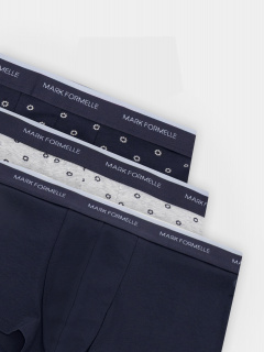 Трусы Mark Formelle 411124-3/25-5136П-5 узор_на_грозе_узор_на_сером_меланже_гроза - фото 5