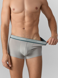 Трусы Mark Formelle 411124-3/25-5137Ц-5 серый_т.серый_черный - фото 5