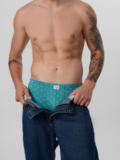 Трусы Mark Formelle 411229/25-4968П-5 узор_на_персидском_зеленом - фото 5