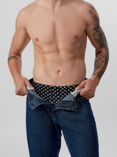 Трусы Mark Formelle 411229/25-4968П-5 узор_на_черном1 - фото 5